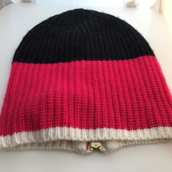 Kate Spade NewYork Women Beanie Color Block Zip Up - Picture 3 of 7